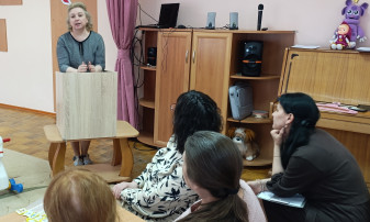 Постоянно - действующий семинар "Взаимодействие разных специалистов ДОУ в нивелировании дефицитов речевого развития детей раннего и дошкольного возраста.Запуск речи" Постоянно - действующий семинар "Взаимодействие разных специалистов ДОУ в нивелировании дефицитов речевого развития детей раннего и дошкольного возраста.Запуск речи".